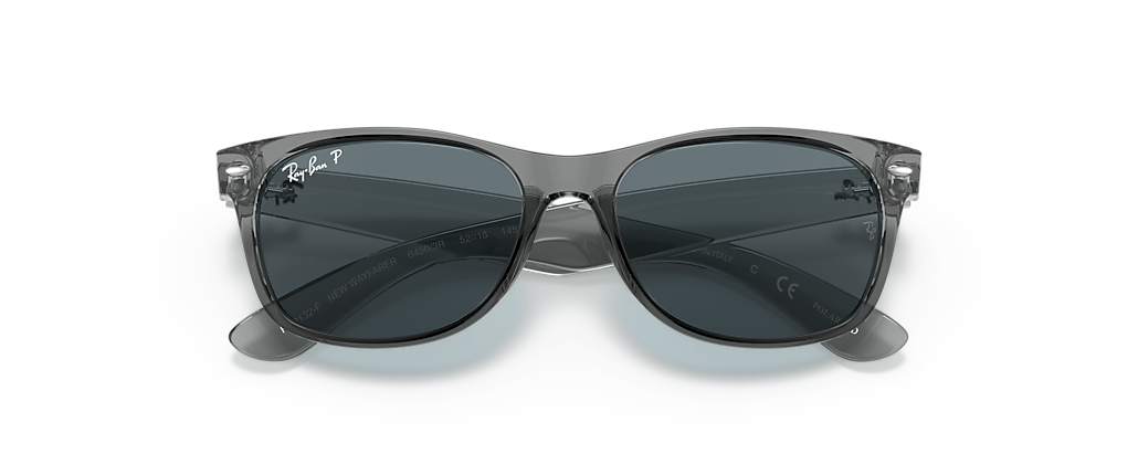 Ray-Ban RB2132F New Wayfarer Classic Transparent Grey Sunglasses