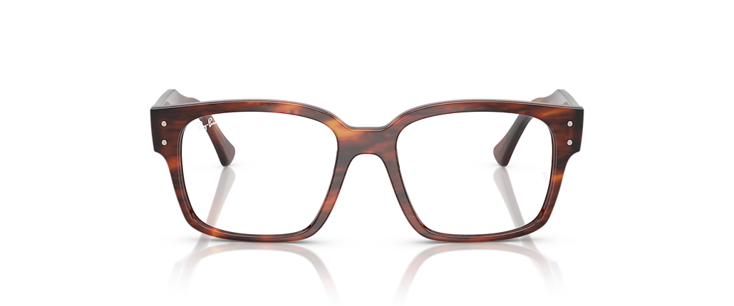 Ray-Ban RB7256F Laurene Optics Bio-Based Striped Havana Frames