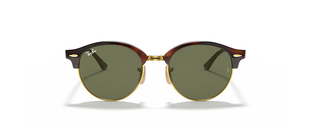 Ray-Ban RB4246 Clubround Classic Red Havana Sunglasses