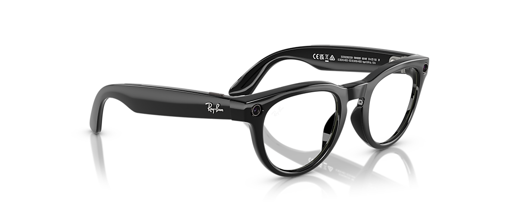 Ray-Ban Ray-Ban Meta Low Bridge Fit Headliner Black Ray-Ban Meta Smart Glasses