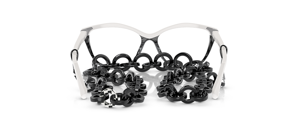 Alain Mikli A03154 Cleophee 2 Noir Mikli/White Frames