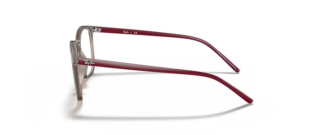 Ray-Ban RB7185 Transparent Grey Frames
