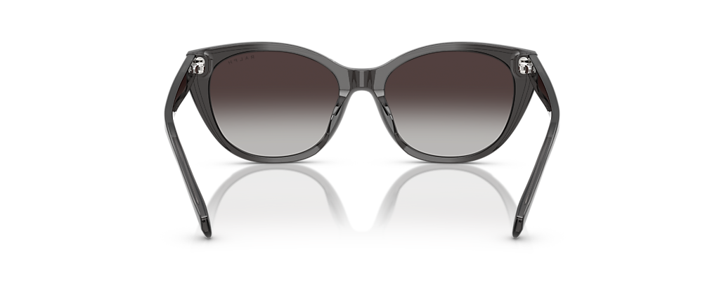 Ralph RA5324U Shiny Transparent Black Sunglasses