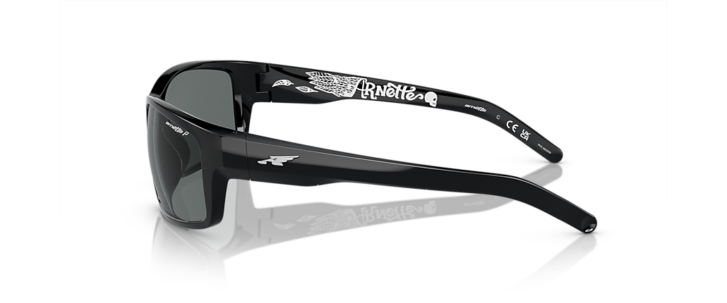 Arnette AN4202 Fastball Shiny Black Sunglasses