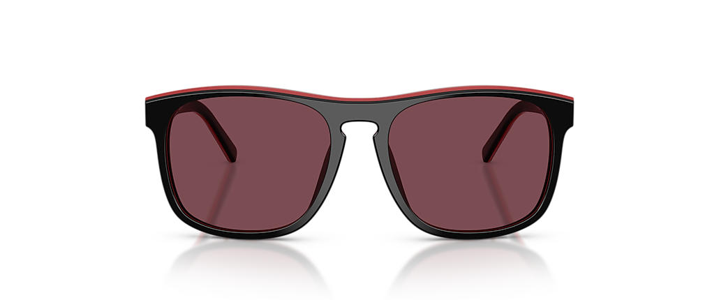Scuderia Ferrari FZ6020U Shiny Black/Red/Black Sunglasses