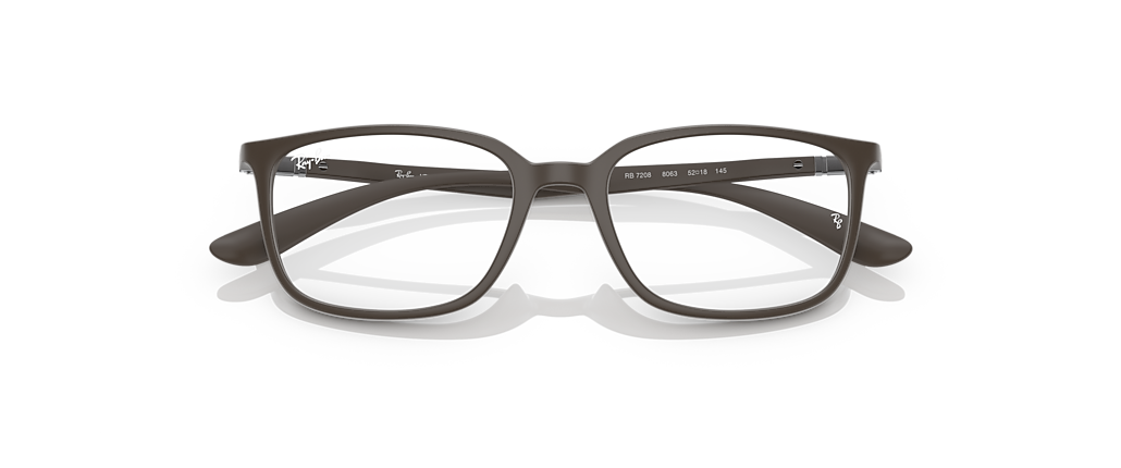 Ray-Ban RB7208 Optics Brown Frames