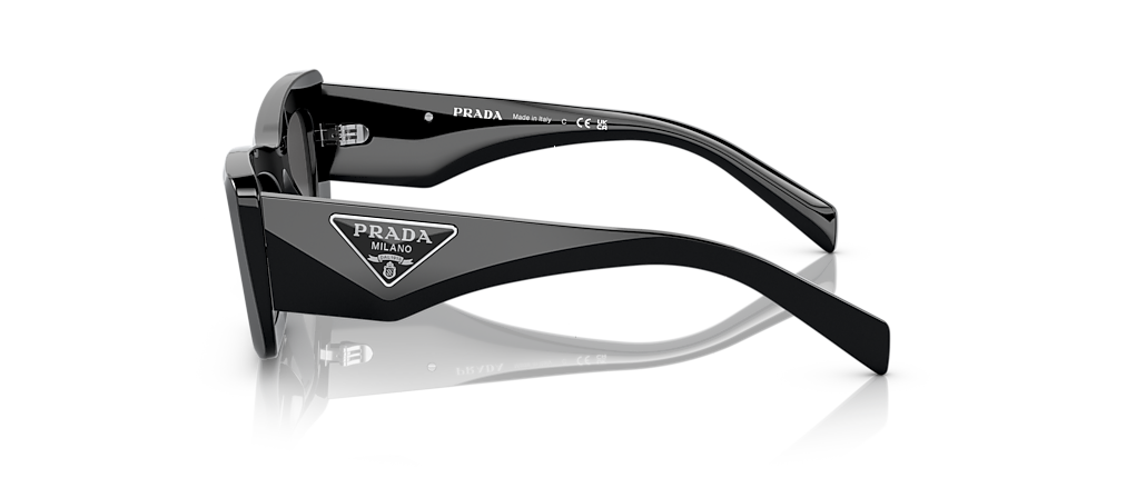 Prada PR 13ZSF Black Sunglasses