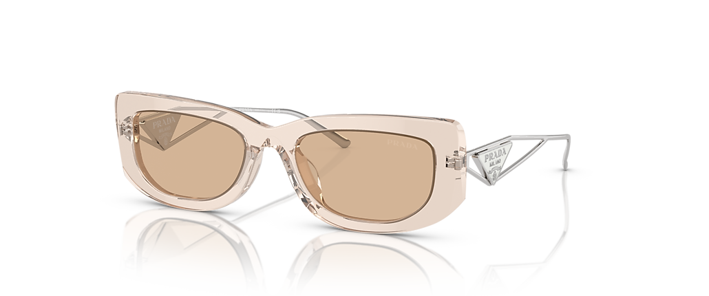 Prada PR 14YS Crystal Beige Sunglasses