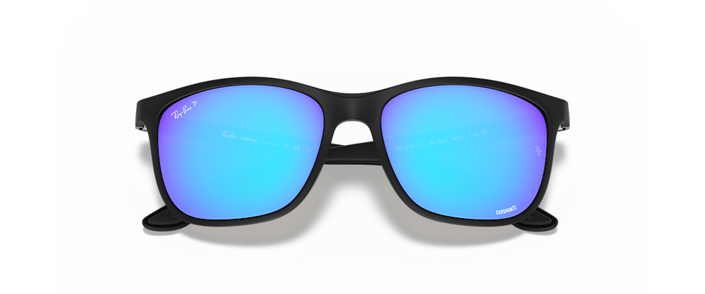 Ray-Ban RB4330CH RB4330 Polarized+ Lenses Black Sunglasses