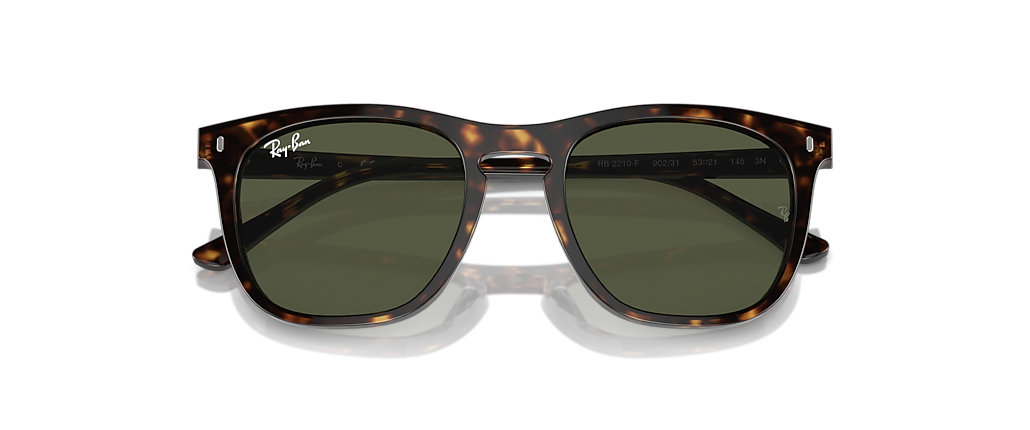 Ray-Ban RB2210F Havana Sunglasses