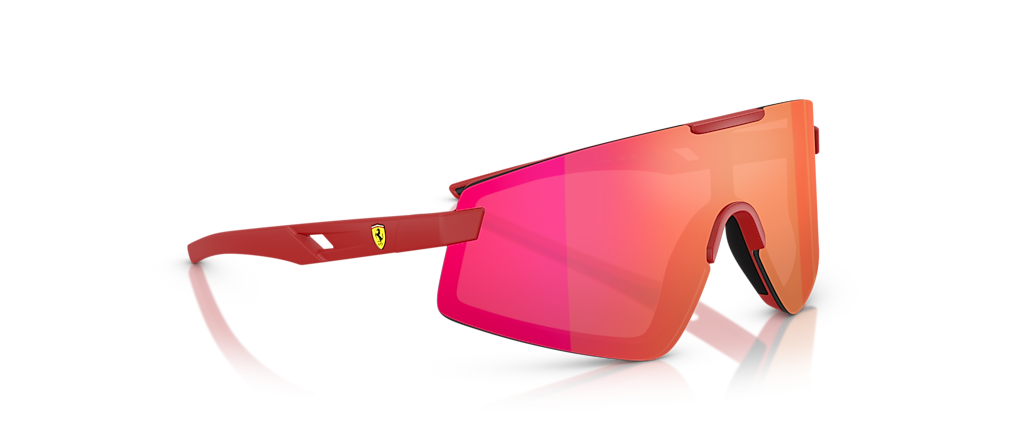 Scuderia Ferrari FZ6009U Matte Red Sunglasses