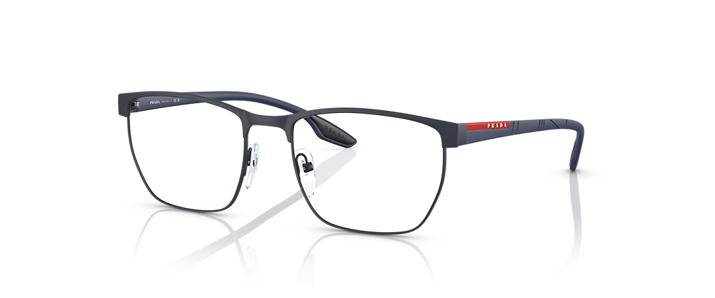 Prada Linea Rossa PS 50LV Lifestyle Rubber Blue Frames