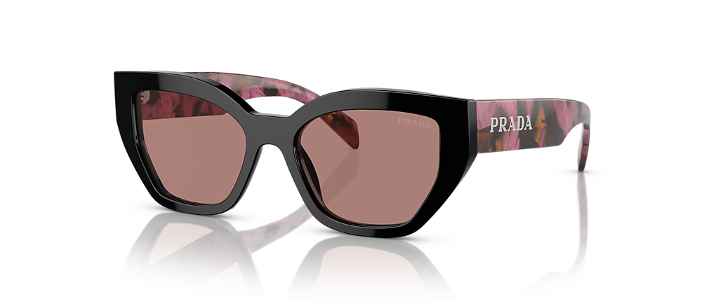 Prada PR A09S Mahogany Sunglasses