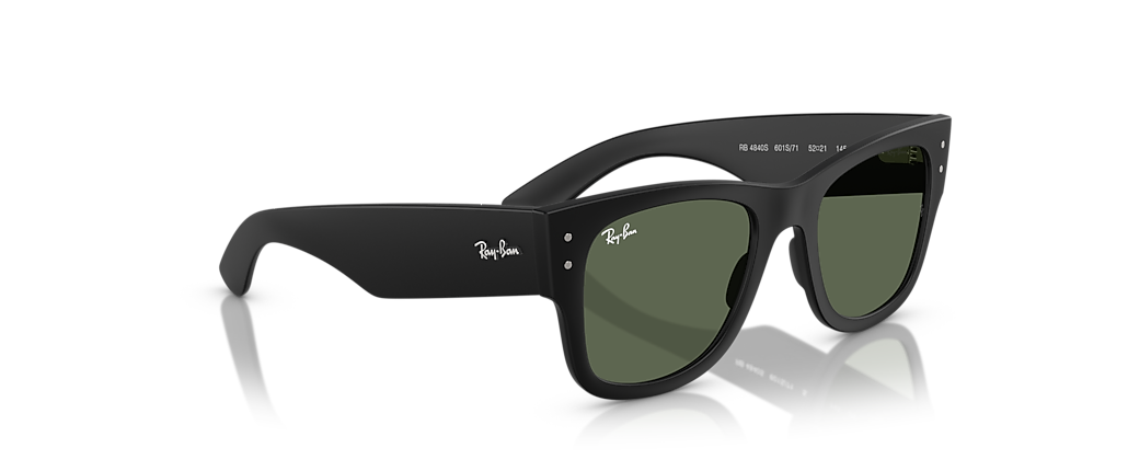 Ray-Ban RB4840S Mega Wayfarer Liteforce Sand Black Sunglasses