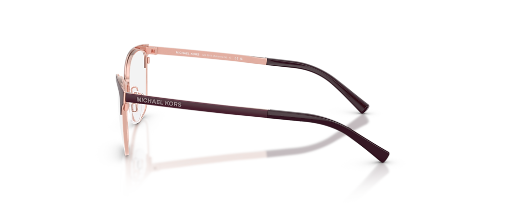 Michael Kors MK3012 Adrianna IV Cordovan/Rose Gold Frames