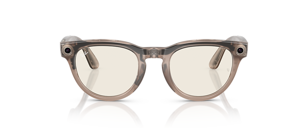 Ray-Ban Ray-Ban Meta Low Bridge Fit Headliner Warm Stone Ray-Ban Meta Smart Glasses