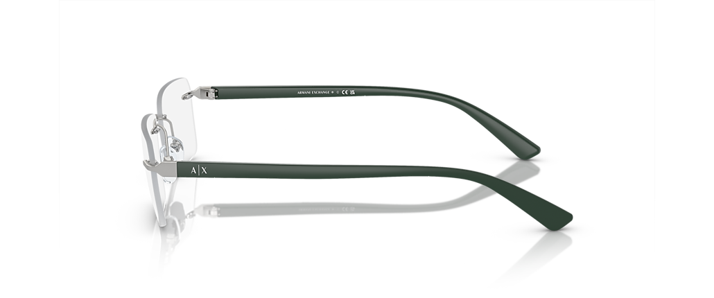 Armani Exchange AX1064 Matte Silver Frames