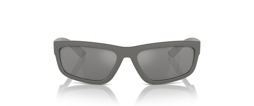 Prada Linea Rossa PS 05ZS Grey Metal Sunglasses