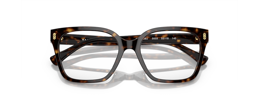 Ralph RA7158U Shiny Dark Havana Frames