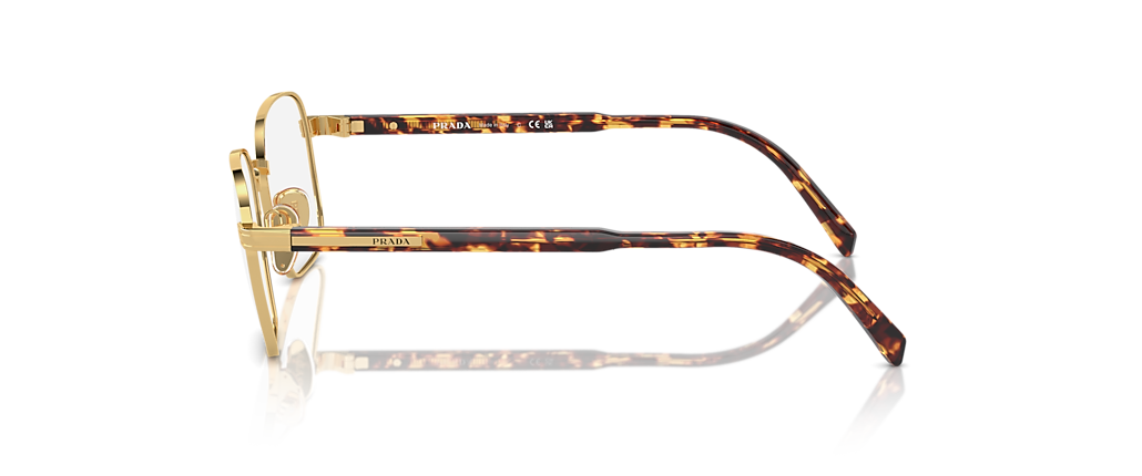 Prada PR A55V Gold Frames
