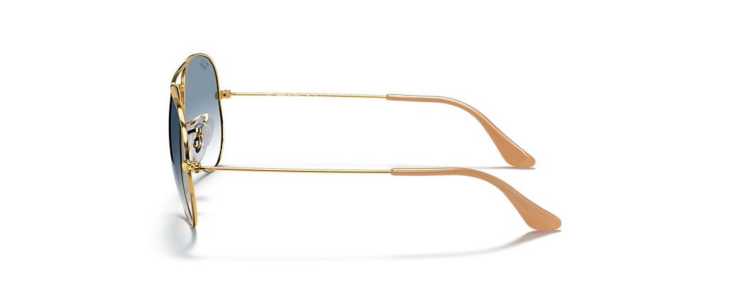 Ray-Ban RB3025 Aviator Gradient Arista Gold Sunglasses