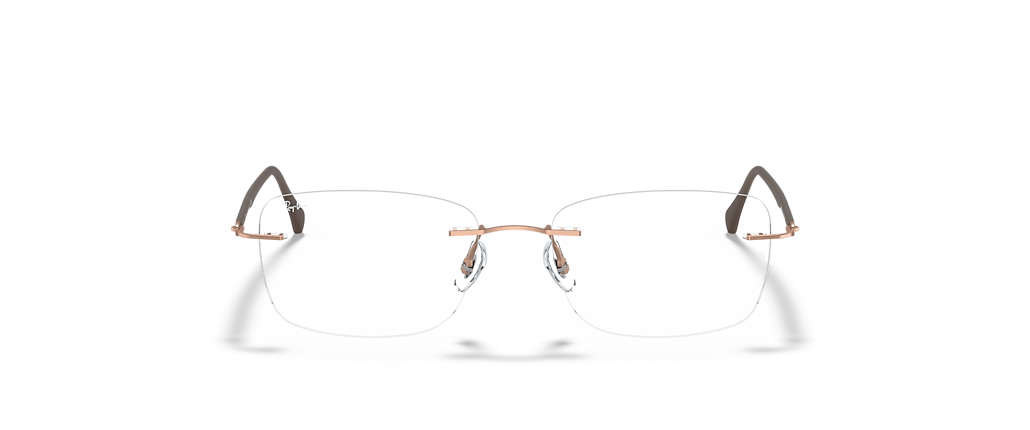 Ray-Ban RB8725 Optics Light Brown Frames