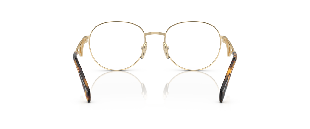 Prada PR A50V Pale Gold Frames