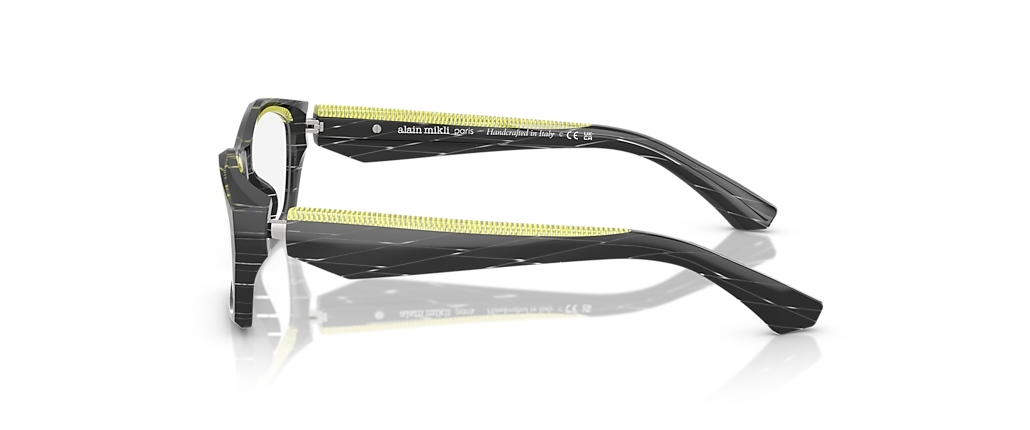 Alain Mikli A03525 Black Rhombus/Point Lime Frames