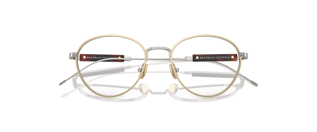 Brunello Cucinelli BC1003T Silver/Gold Frames