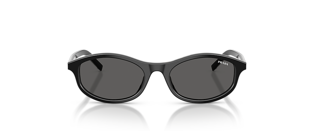 Prada PR D17SF Black/basalt Horn Sunglasses