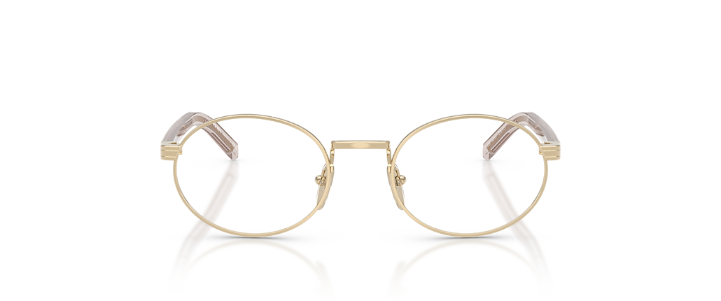 Prada PR B55V Pale Gold Frames