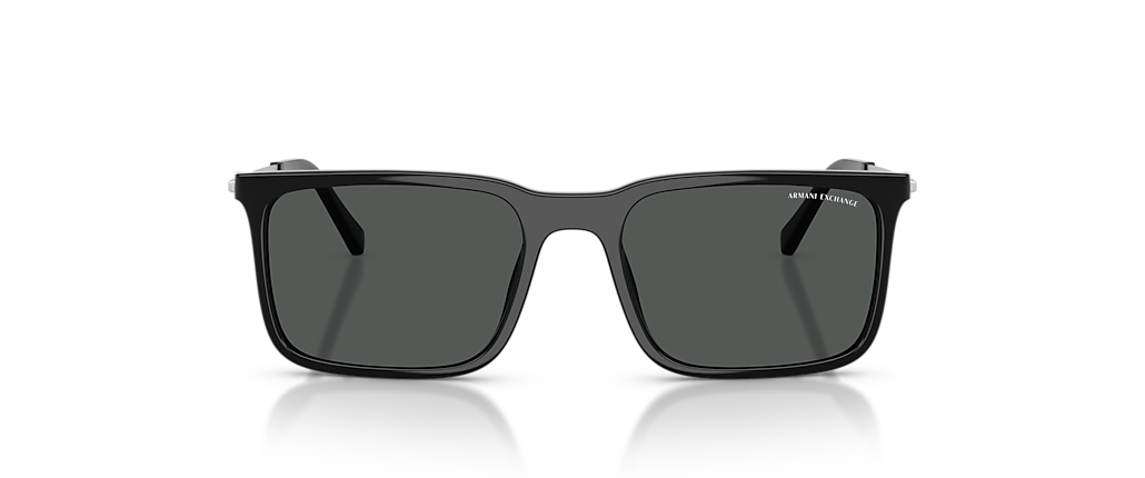 Armani Exchange AX4175SU Shiny Black Sunglasses