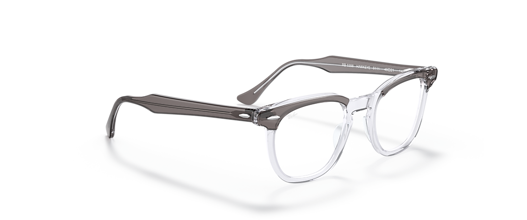 Ray-Ban RB5398 Hawkeye Optics Grey On Transparent Frames