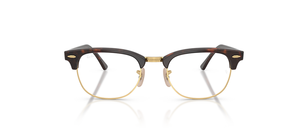 Ray-Ban RB5154 Clubmaster Optics Red Havana Frames