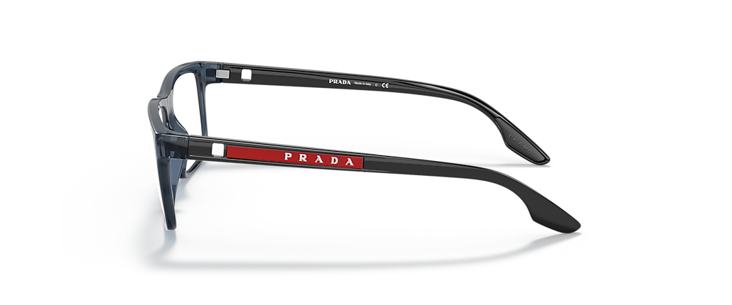 Prada Linea Rossa PS 02OV Blue Transparent Frames