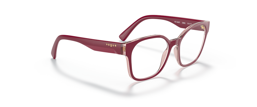 Vogue Eyewear VO5407 Top Bordeaux/Flowers Red Frames