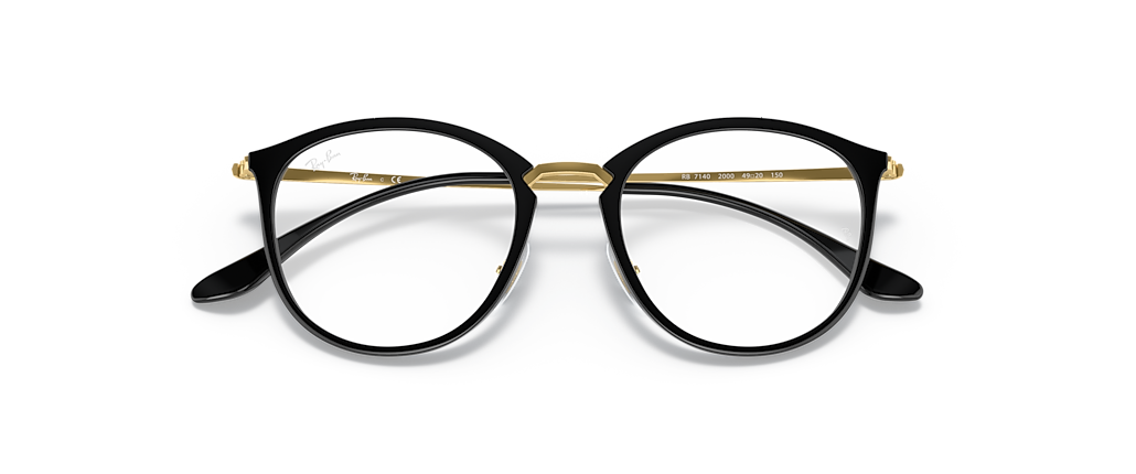 Ray-Ban RB7140 Optics Black Frames