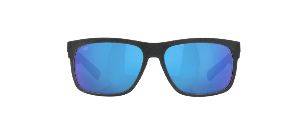 Costa 6S9030 Baffin Net Gray With Blue Rubber Sunglasses