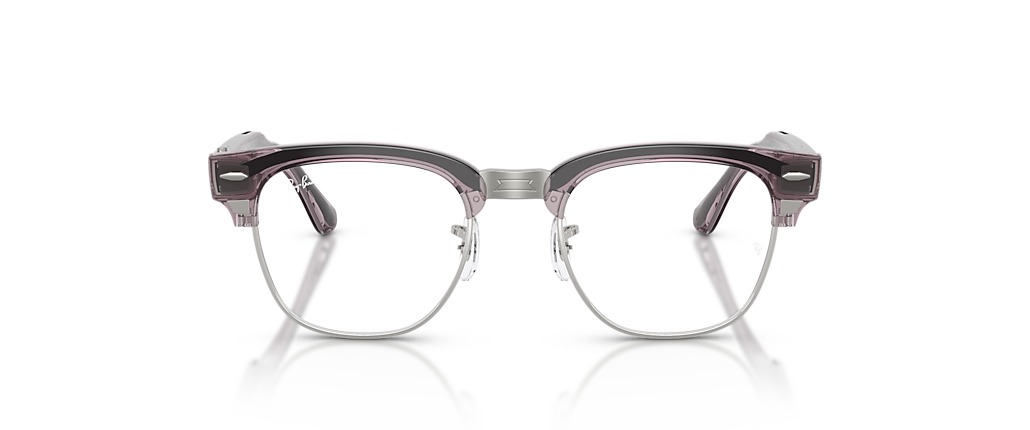 Ray-Ban Ray-Ban Meta Audio Clubmaster Transparent Orchid Ray-Ban Meta Smart Glasses
