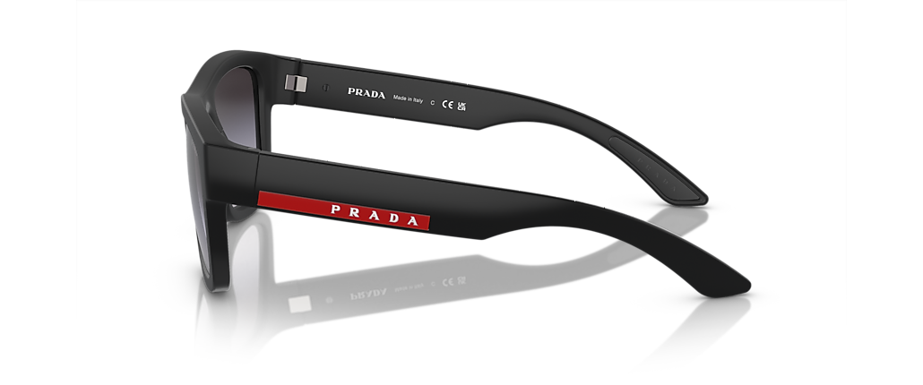 Prada Linea Rossa PS 01ZS Matte Black Sunglasses