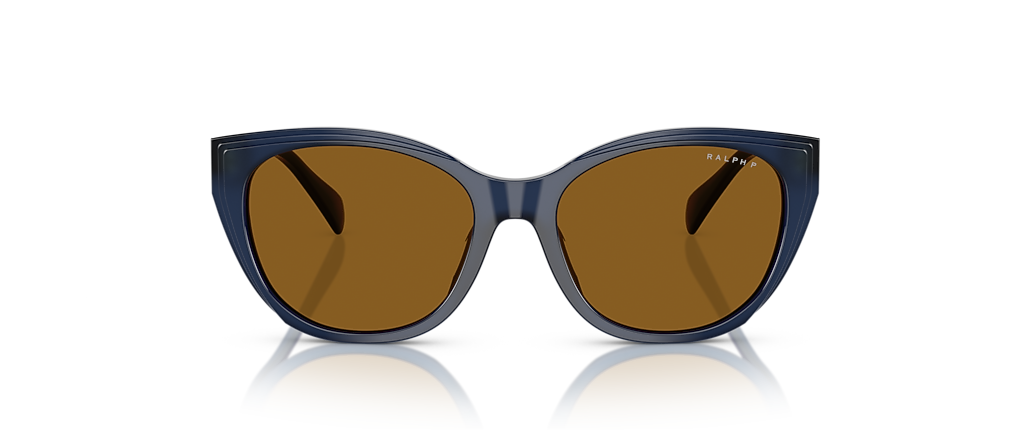 Ralph RA5324U Shiny Transparent Blue Sunglasses