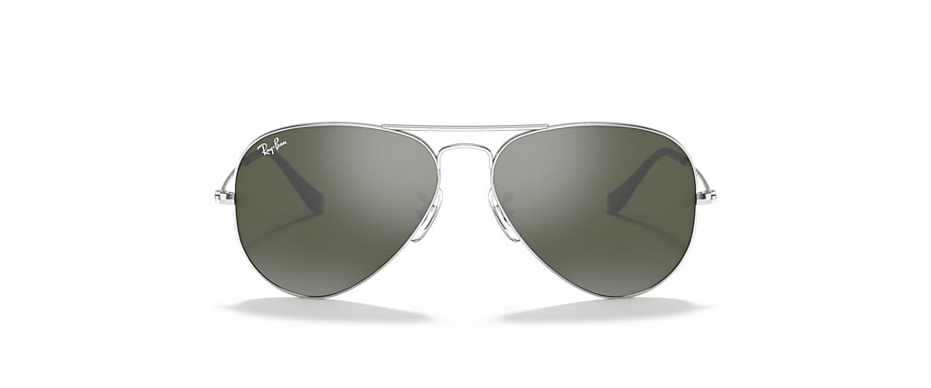 Ray-Ban RB3025 Aviator Mirror Silver Sunglasses