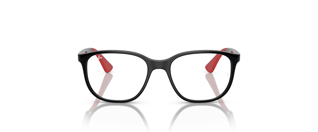 Ray-Ban RB9078VF RB9078 Optics Kids Bio-Based Black On Red Frames