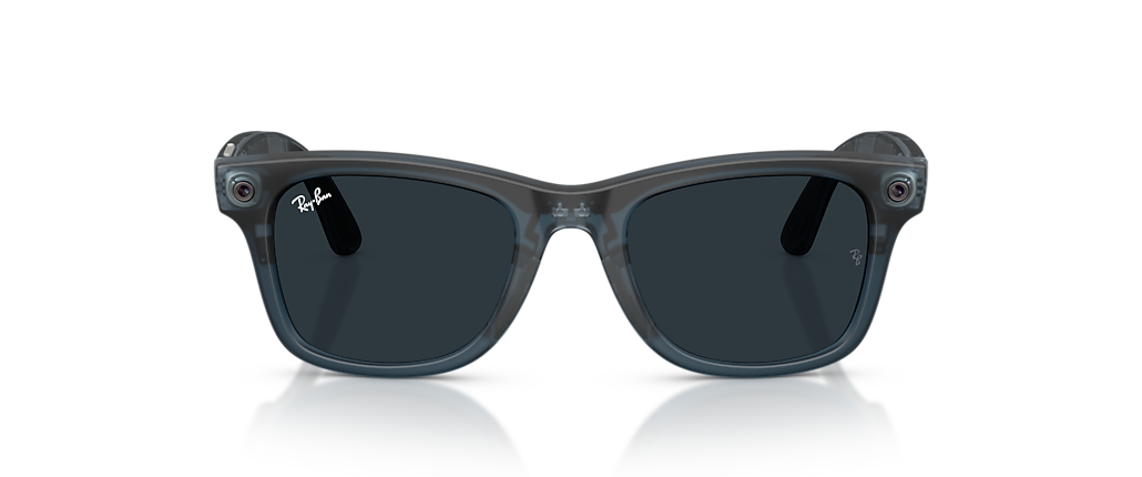 Ray-Ban Ray-Ban Meta (Gen 3) Wayfarer Transparent Ocean Blue Ray-Ban Meta Smart Glasses