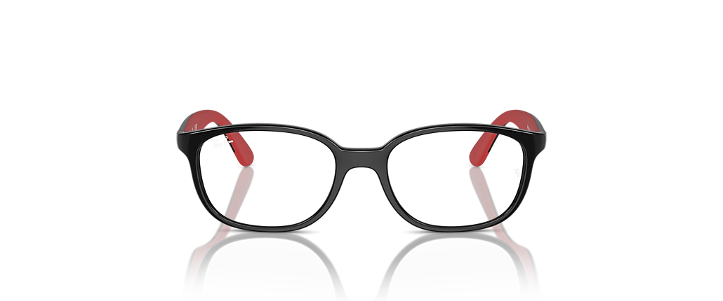 Ray-Ban RB1632 Optics Kids Bio-Based Black On Red Frames