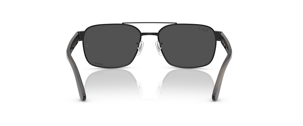 Ray-Ban RB3751CH RB3751 Polarized+ Lenses Black Sunglasses