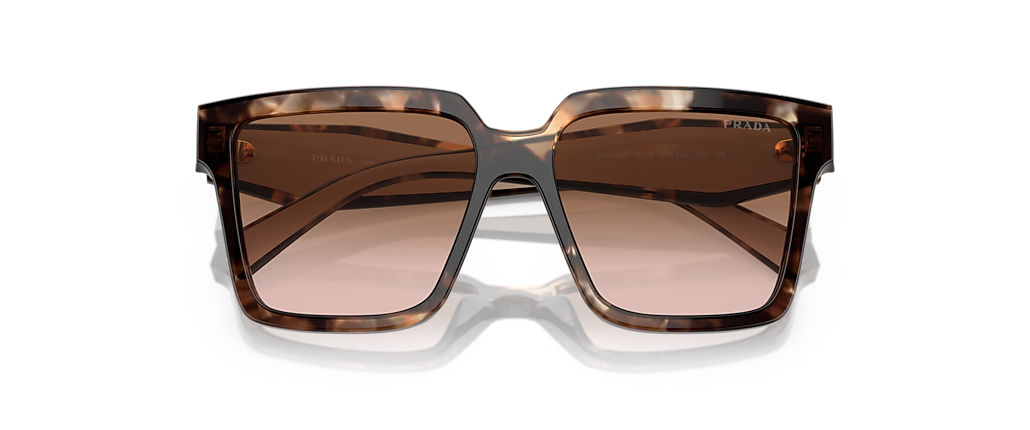 Prada PR 24ZSF Caramel Tortoise Sunglasses