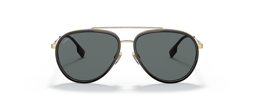 Burberry BE3125 Oliver Gold Sunglasses
