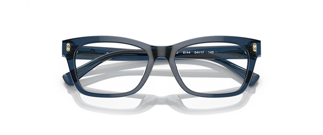 Ralph RA7154U Shiny Transparent Blue Frames