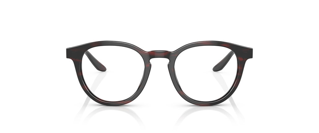 Giorgio Armani AR7227 Striped Brown Frames